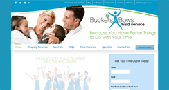Desktop Screenshot of bucketsandbows.com